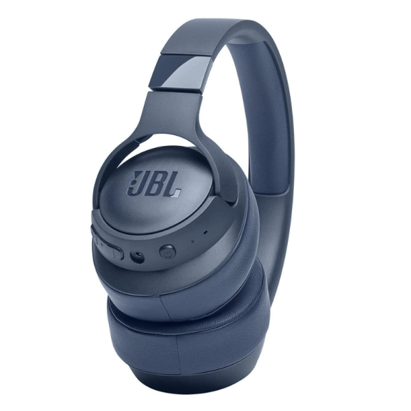 JBL Tune 710BT Wireless Over-Ear - Bluetooth Headphones blue side