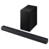 Samsung HW-B450F Soundbar and wireless subwoofer full product view