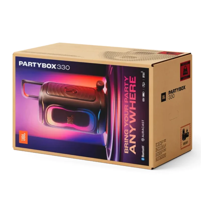 JBL PartyBox 330 original retail packaging box