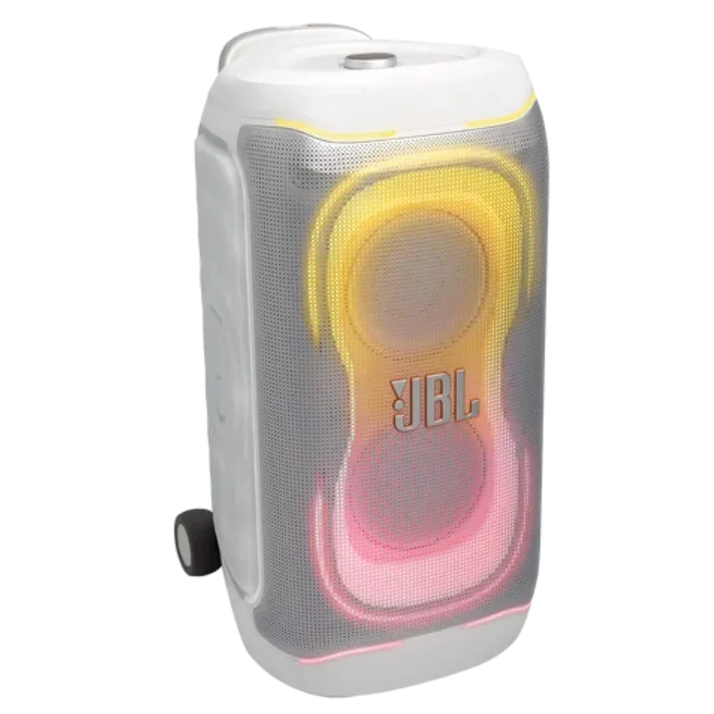 jBL PartyBox 330 white edition with dynamic LED light show