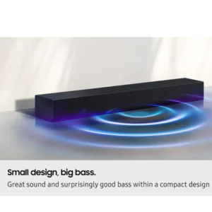 Samsung HW-B400F Soundbar with powerful bass performance