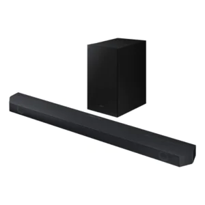 Samsung HW-Q600C Q-Symphony audio technology with Samsung TV