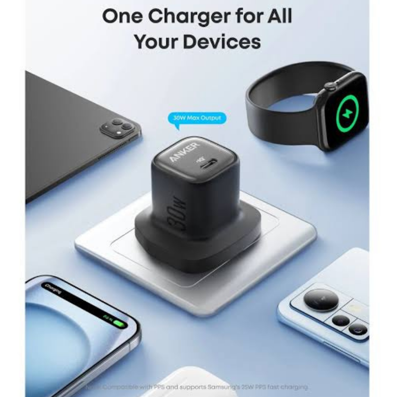 Anker 25W Compact Charger with Type-C to C Cable - Image 3
