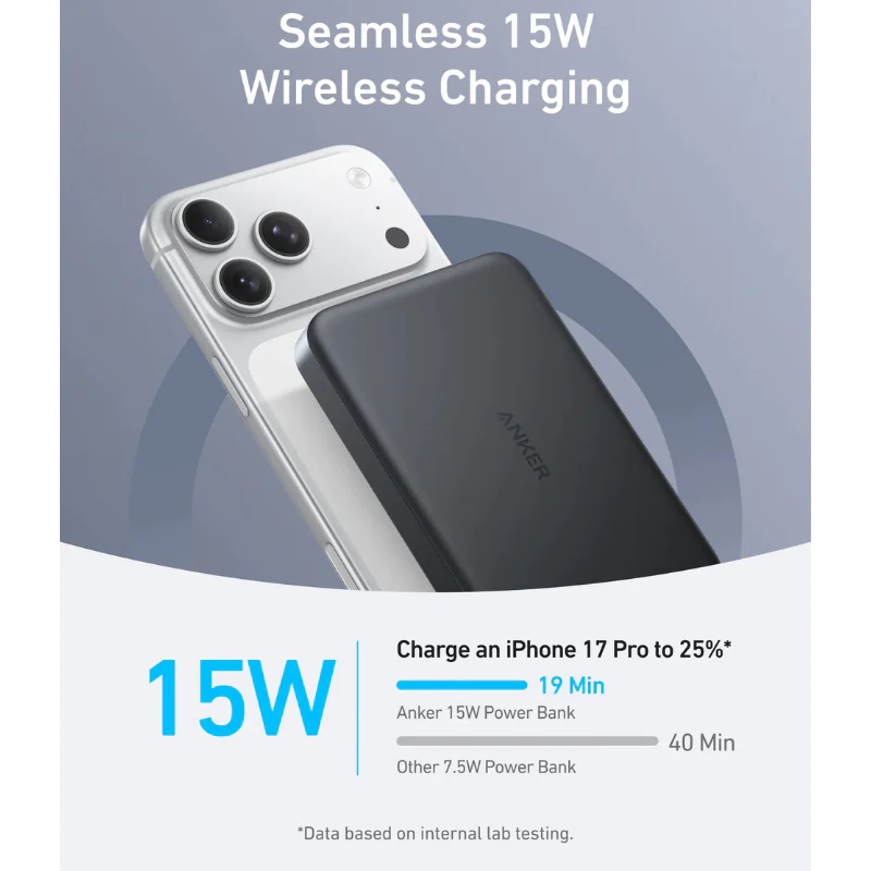Anker MagGo MagSafe Ultra-slim Power Bank (10K, Slim) - Image 2