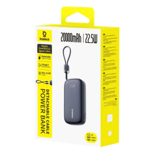 Baseus EnerFill FC21 QPow 3 Ultra 20000mAh 22.5W power bank retail packaging.