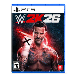 WWE 2K26 PS5 Physical Game Cover