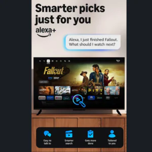Amazon Fire TV Stick 4K Select with Alexa Plus smart recommendations