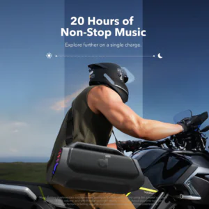 soundcore Boom 2 Plus portable Bluetooth speaker with 20 hours playtime
