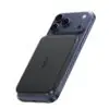 Anker Nano MagGo Slim 5000mAh power bank attached to iPhone 17 Pro