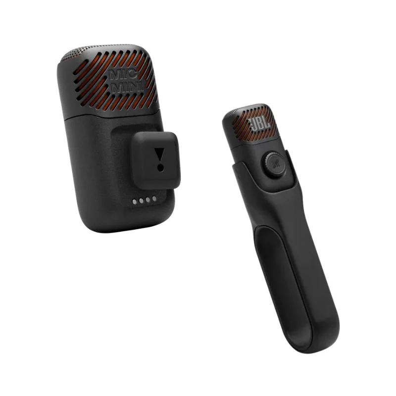 JBL EasySing Mic Mini black wireless microphone and receiver dongle