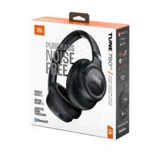 JBL Tune 780NC wireless noise cancelling headphones retail box