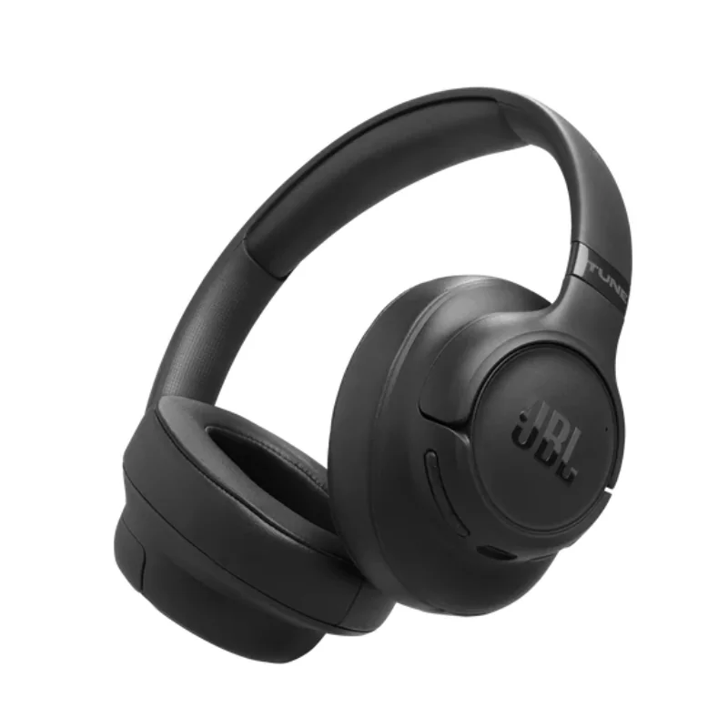 JBL Tune 780NC black wireless over-ear headphones angled front view