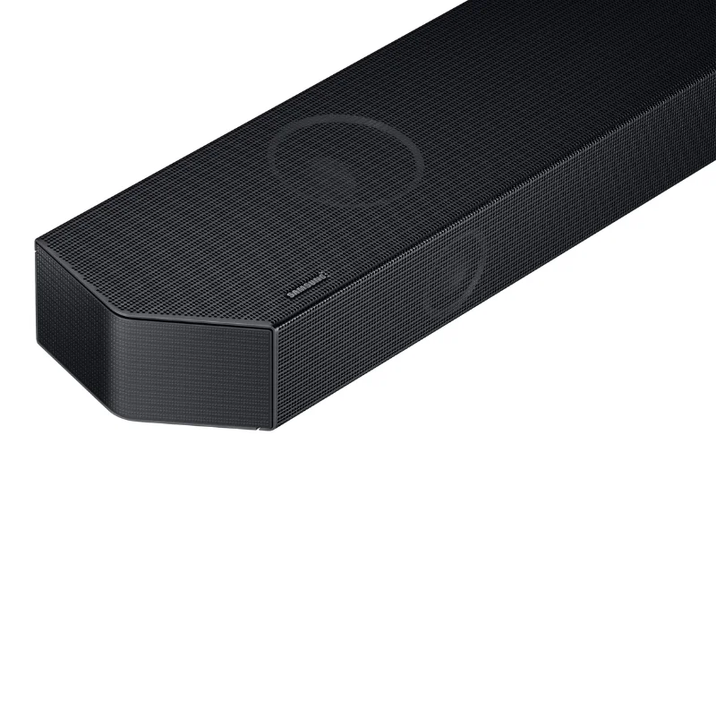Samsung HW-Q600H soundbar in black, angled view