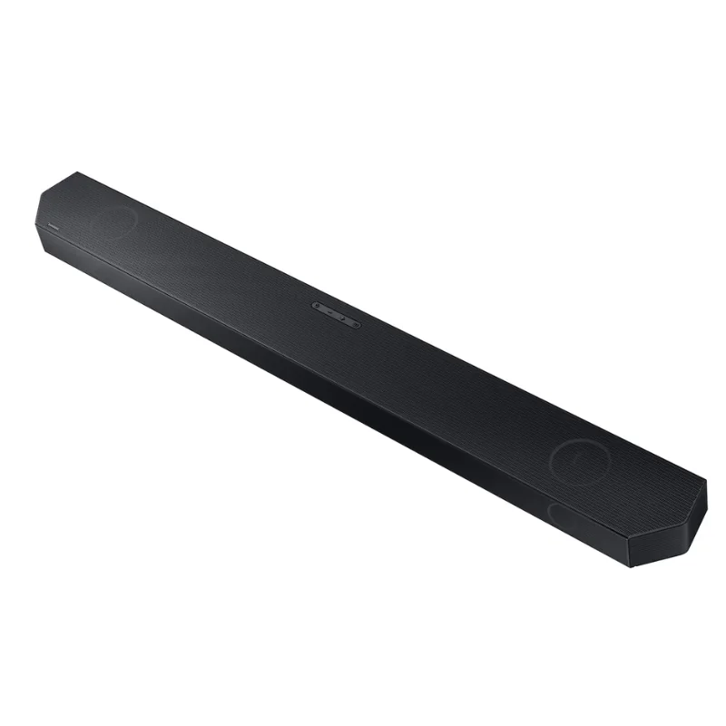 Samsung HW-Q600H soundbar speaker grille close-up