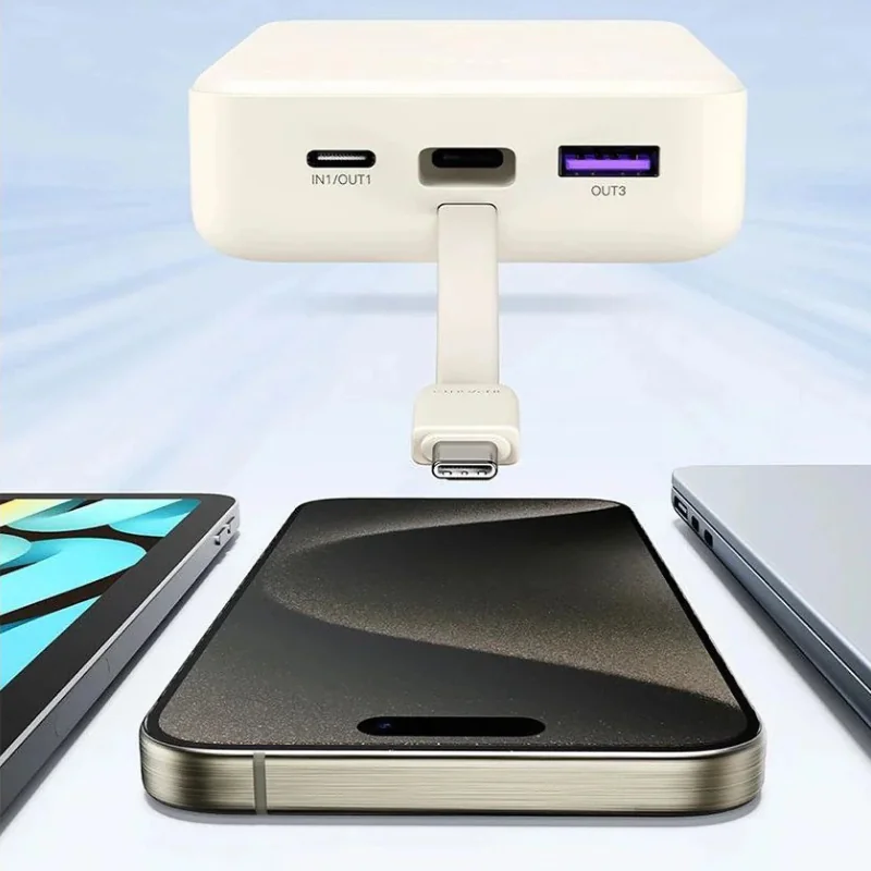 Ugreen 30W Power Bank with Built-in Cable - Image 2