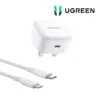UGREEN 70297 20W PD charger with Type-C to Lightning cable